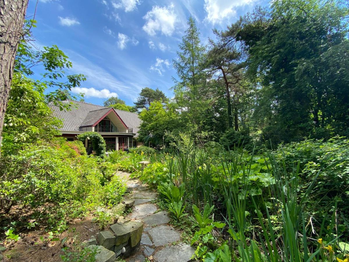 Sjieke Gezellige Villa In Het Bos Lieshout Exteriör bild