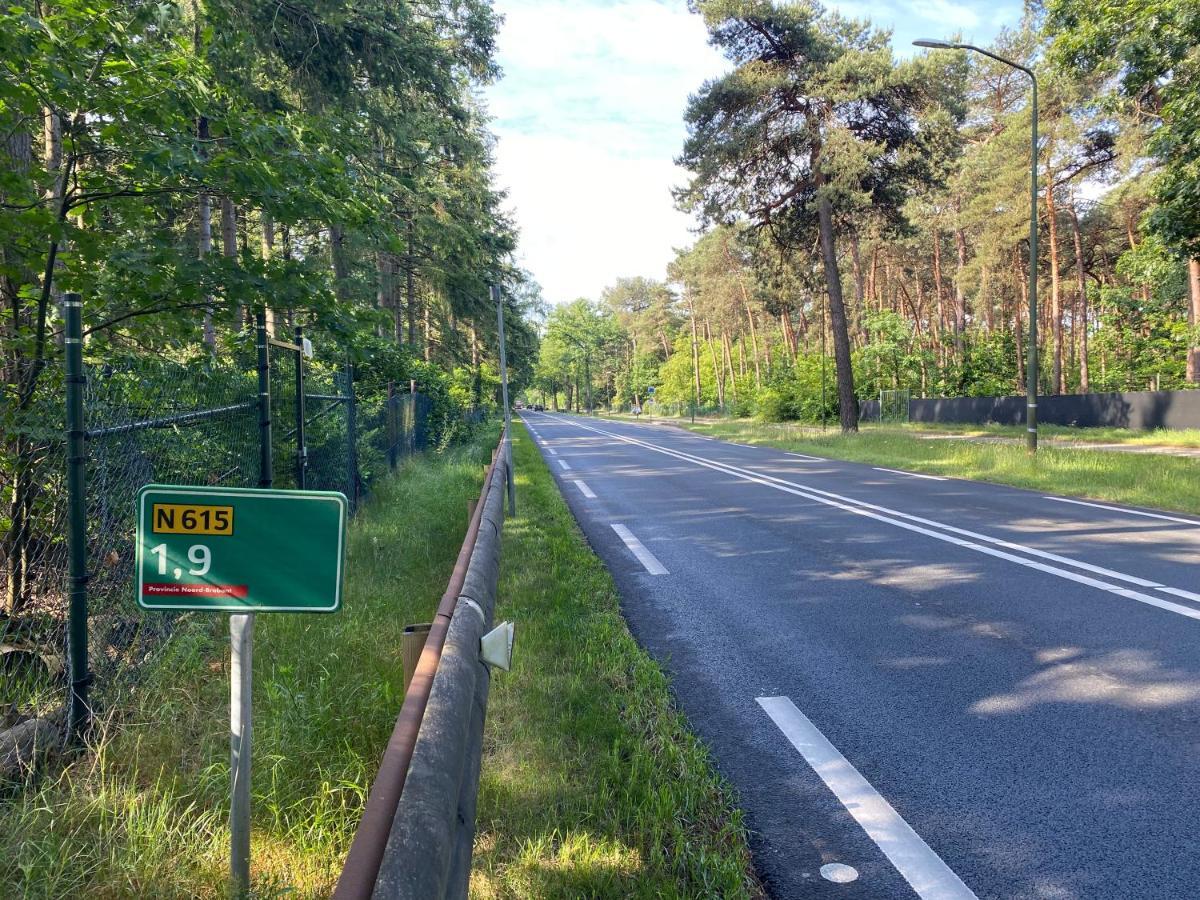 Sjieke Gezellige Villa In Het Bos Lieshout Exteriör bild