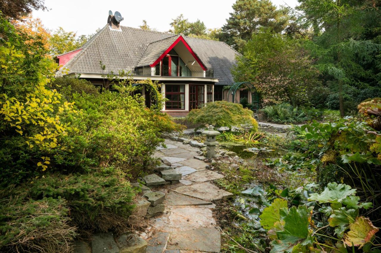 Sjieke Gezellige Villa In Het Bos Lieshout Exteriör bild