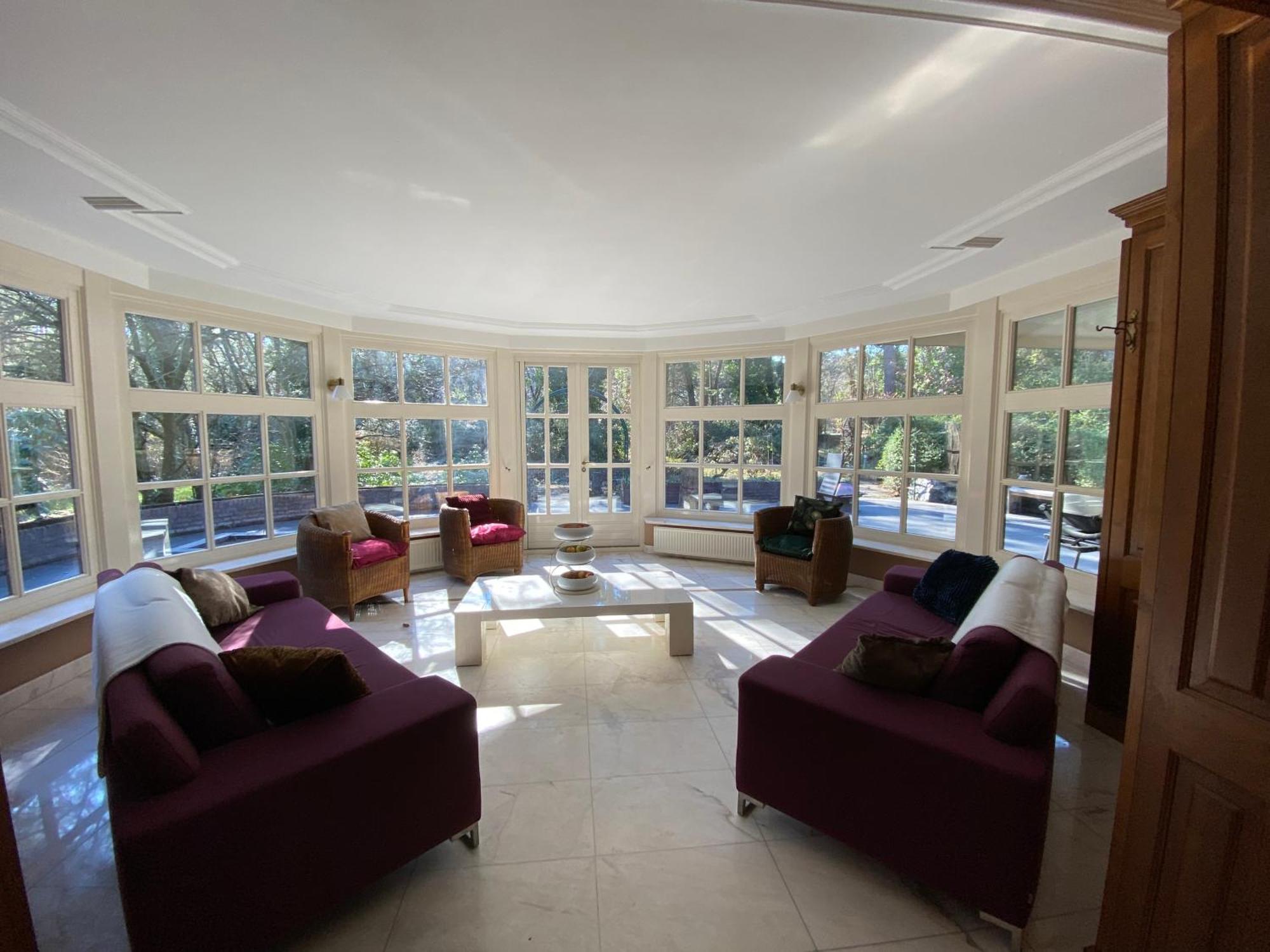 Sjieke Gezellige Villa In Het Bos Lieshout Exteriör bild